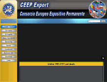 Tablet Screenshot of ceepexport.it